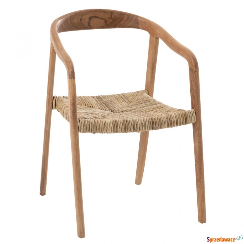 Krzesło Zuri z drewna tekowego - Krzesła kuchenne - Dzierżoniów