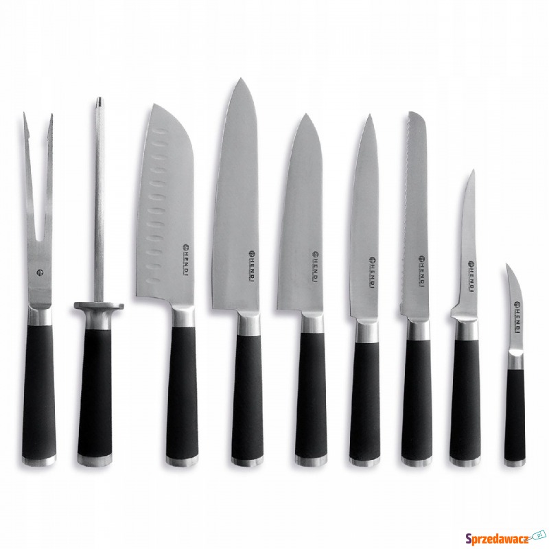 Zestaw noży noże kuchenne 9 elementów - Sztućce, noże - Koło