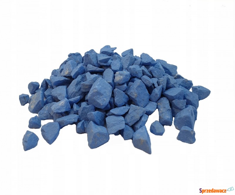 Kamienie kamień dekoracyjny jasnoniebieski 500g - Osłonki - Załom