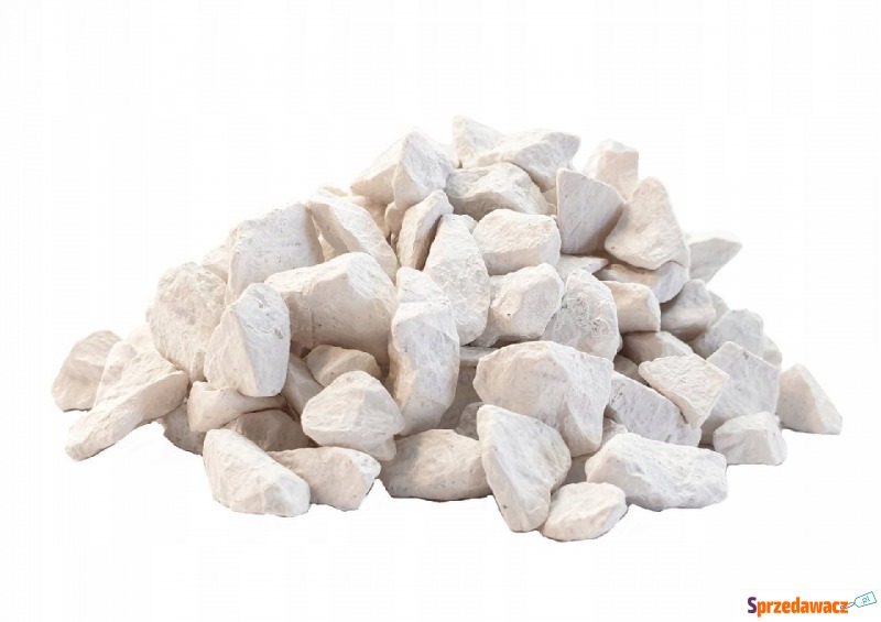 Kamienie kamień dekoracyjny biały 500g - Osłonki - Kiełpino