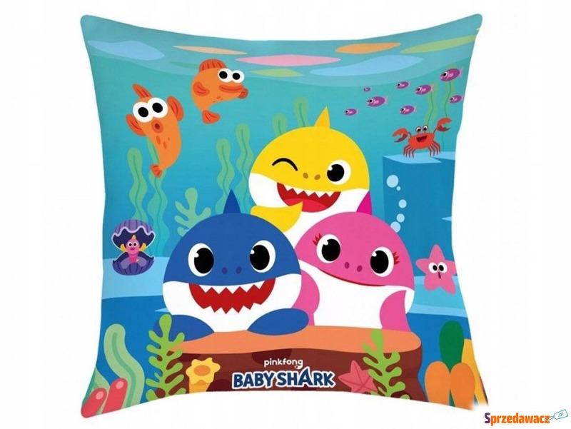 Poduszka dla dzieci przytulanka dziecko baby shark - Pościel - Jaworzno