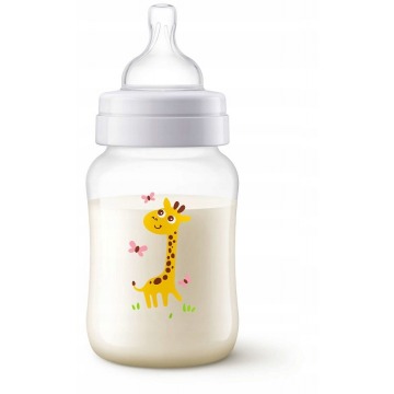 Butelka antykolkowa dla dzieci dziecko 260 ml