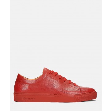 KAZAR - Czerwone sneakersy męskie