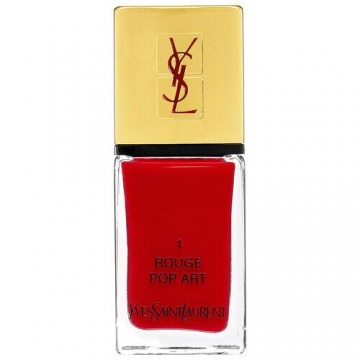 YVES SAINT LAURENT - La Laque Couture Shimmer Rush - Lakier do paznokci - N°1 Rouge Pop Ar