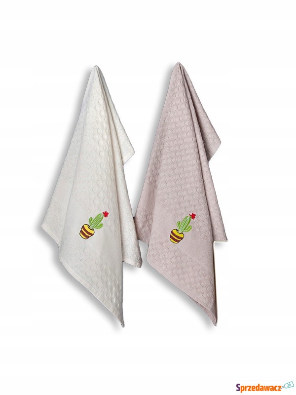 Ręcznik kuchenny bawełniany ręczniki 65x45cm 2szt. - Ręczniki - Ciechanów