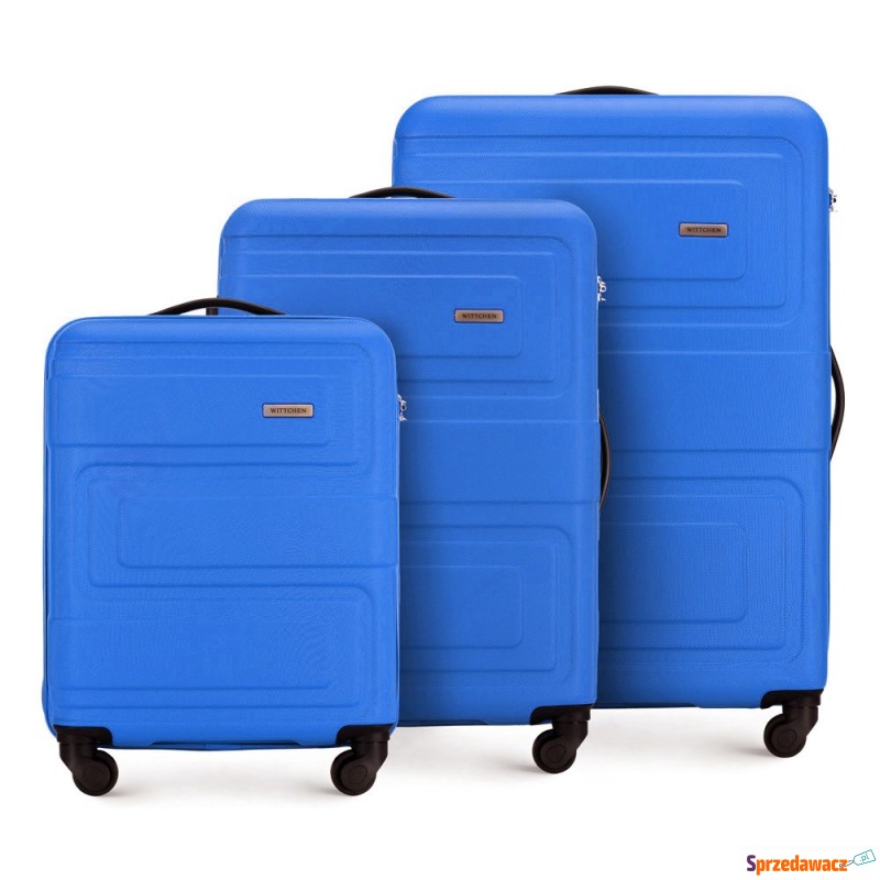 Wittchen - Zestaw walizek z ABS-u tłoczonych - Walizki - Brzeg