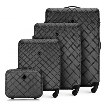 Wittchen - zestaw walizek z ABS-u z deseniem