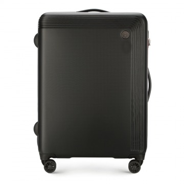 Wittchen - Średnia walizka z ABS-u delikatnie żłobiona