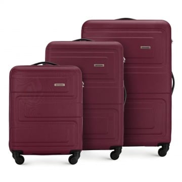 Wittchen - Zestaw walizek z ABS-u tłoczonych