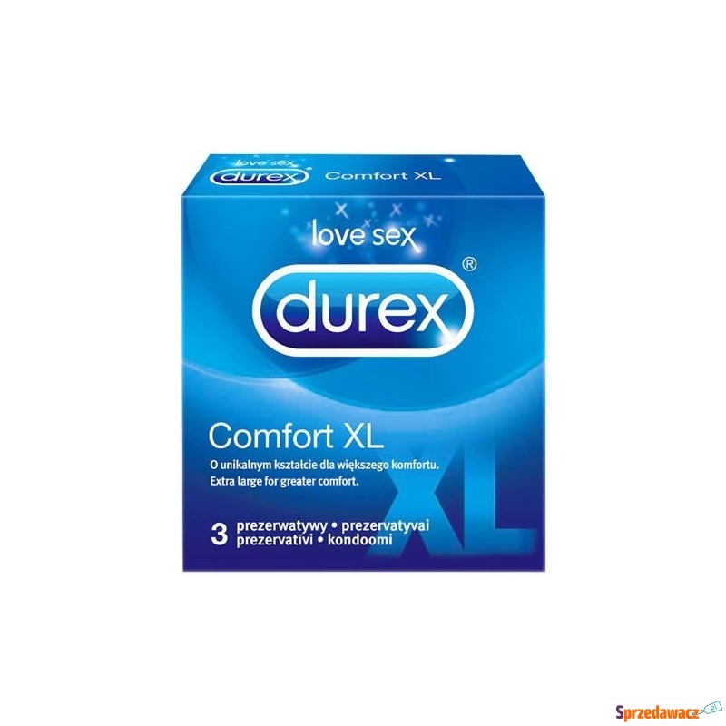 Prezerwatywa durex comfort xl x 3 sztuki - Antykoncepcja - Sandomierz