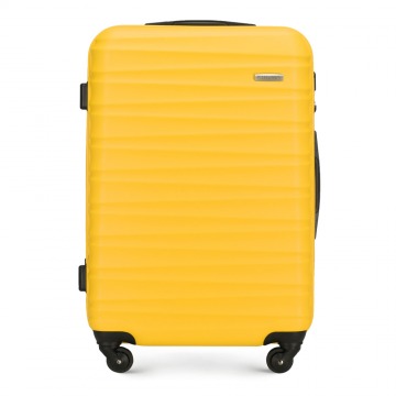 Wittchen - Średnia walizka z ABS-u z żebrowaniem