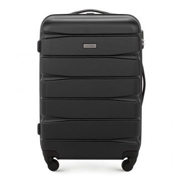 Wittchen - Średnia walizka z ABS-u w poziome pasy