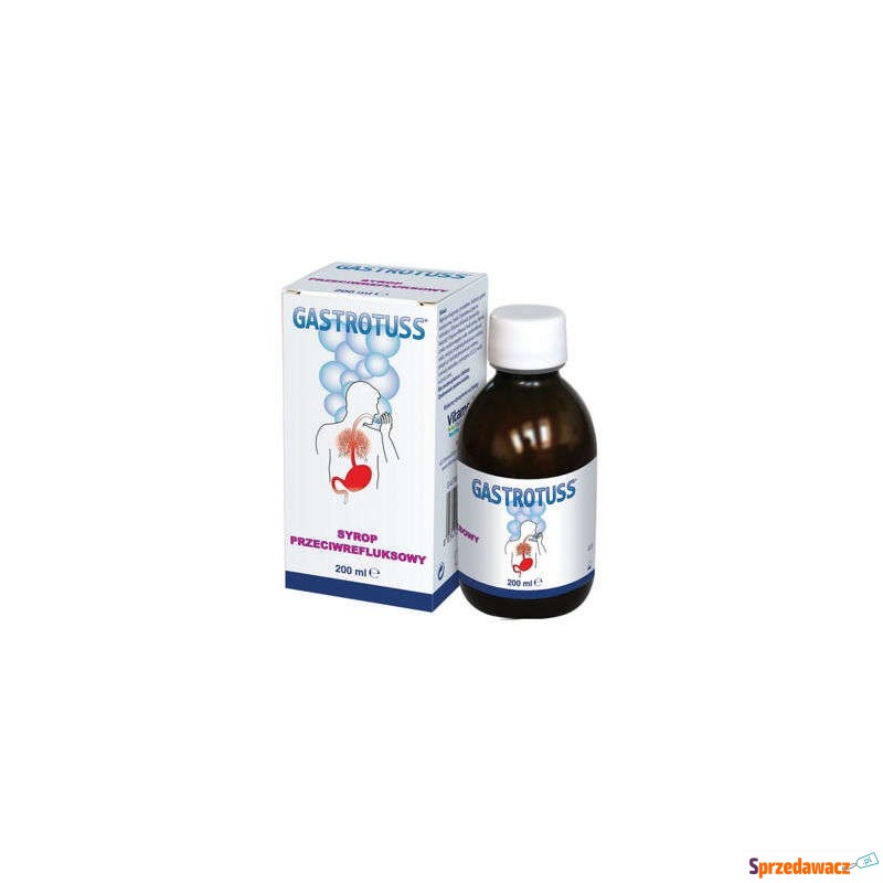 Gastrotuss syrop przeciwrefluksowy 200ml - Witaminy i suplementy - Grabówka