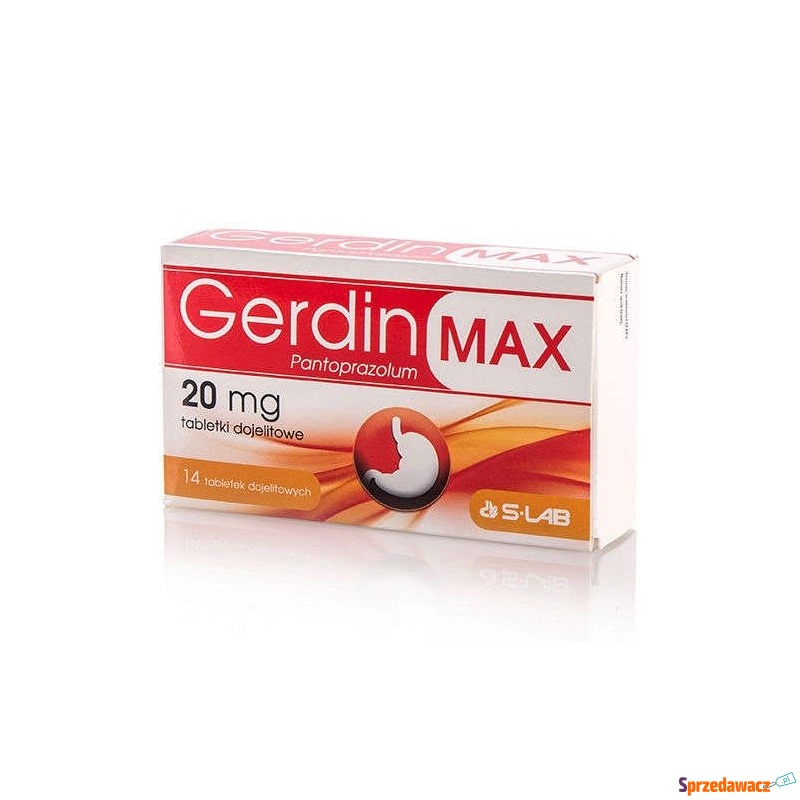 Gerdin max 0,02g x 14 tabletek - Witaminy i suplementy - Bezrzecze