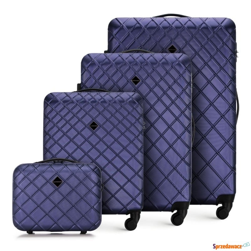 Wittchen - zestaw walizek z ABS-u z deseniem - Walizki - Gdańsk