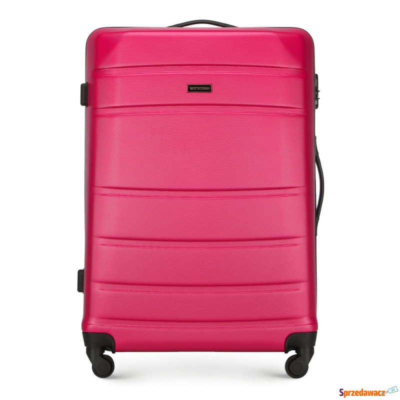 Wittchen - Duża walizka z ABS-u żłobiona różowa - Walizki - Skarżysko-Kamienna