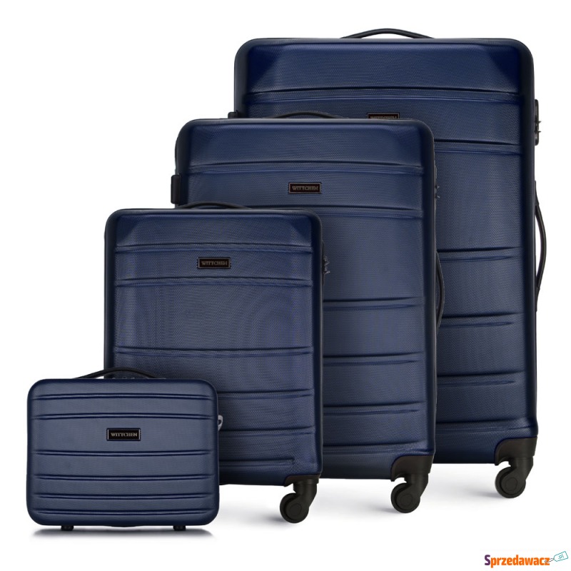 Wittchen - Komplet walizek z ABS-u żłobionych - Walizki - Kętrzyn