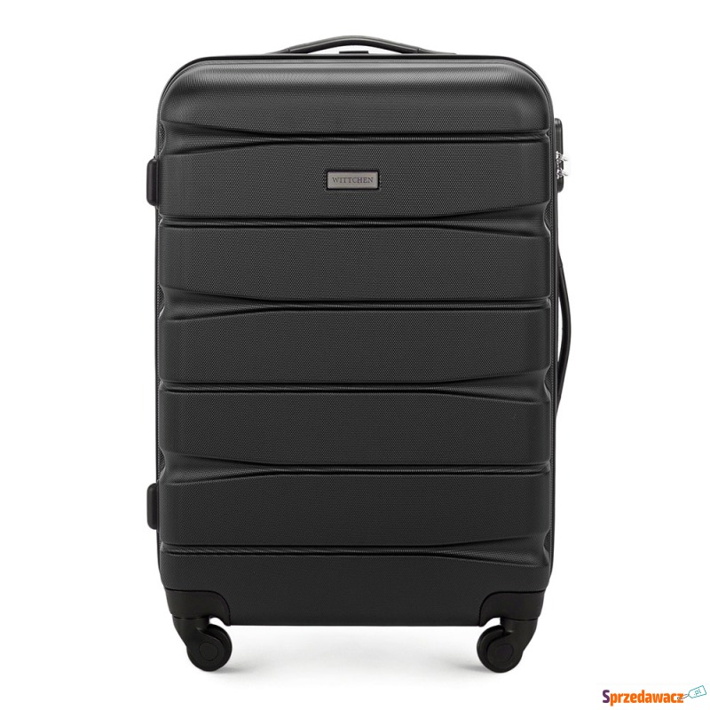 Wittchen - Średnia walizka z ABS-u w poziome pasy - Walizki - Zgierz