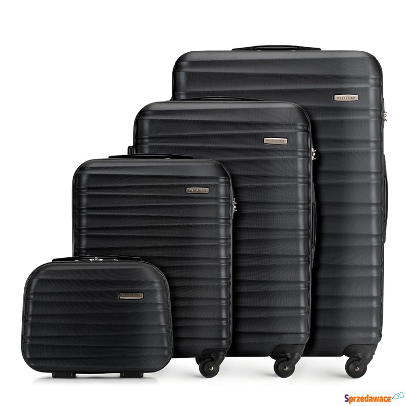 Wittchen - Komplet walizek z ABS-u z żebrowaniem - Walizki - Domaszowice
