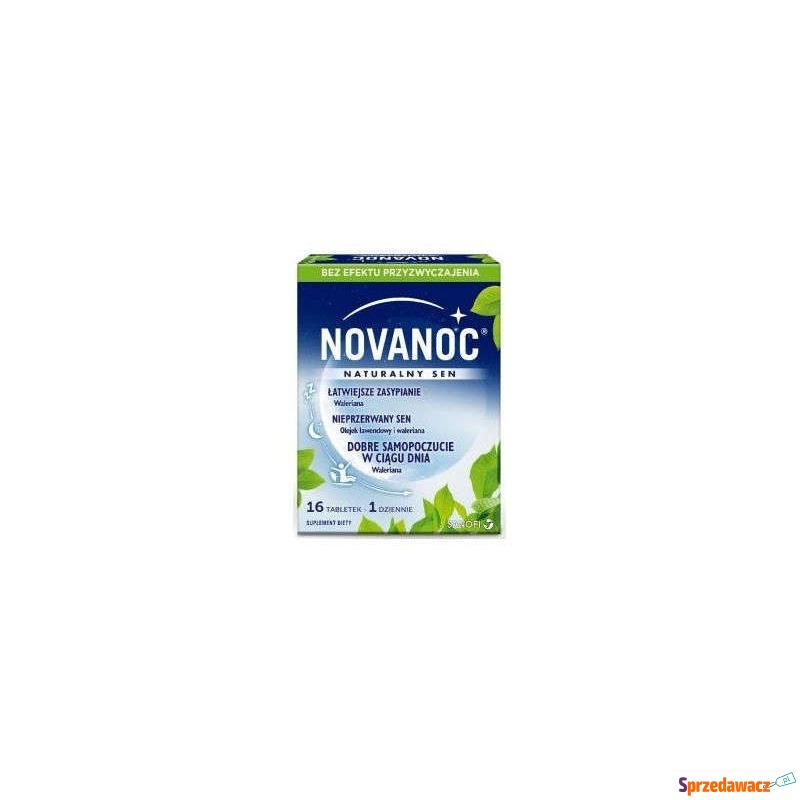 Novanoc naturalny sen x 16 tabletek - Witaminy i suplementy - Chorzów