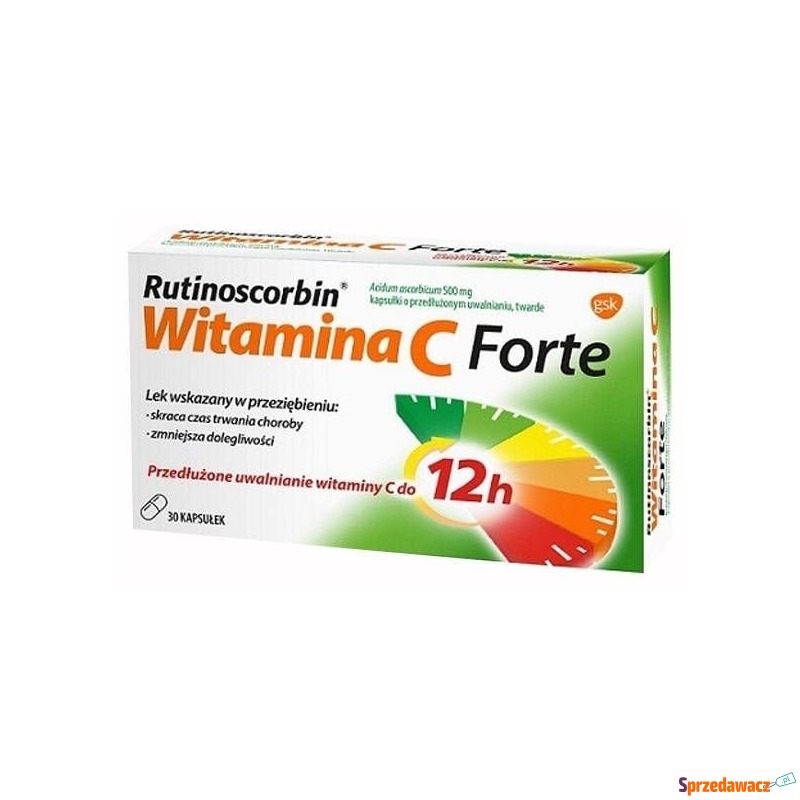 Rutinoscorbin witamina c forte x 30 kapsułek - Witaminy i suplementy - Karbowo