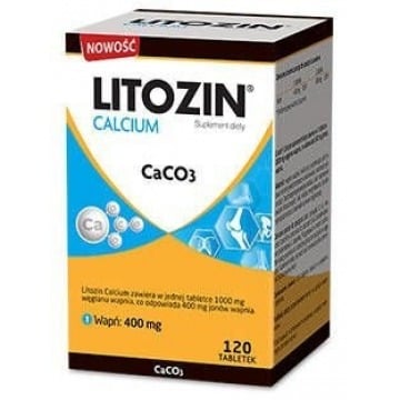 Litozin calcium x 120 tabletek