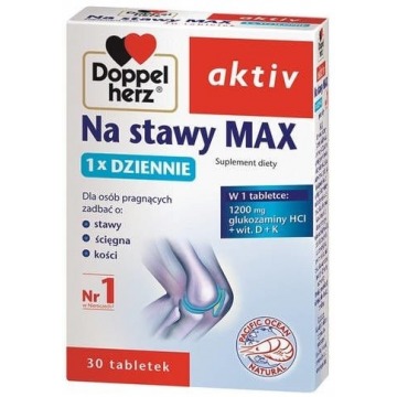 Doppelherz aktiv na stawy max x 30 tabletek