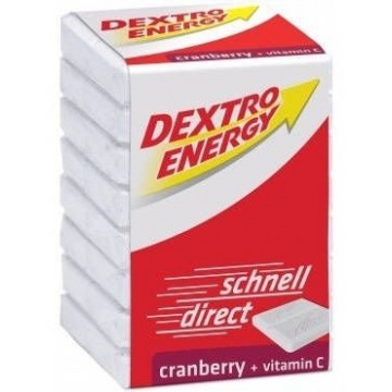 Dextro energy pastylki z dekstrozą o smaku żurawinowym x 8 pastylek