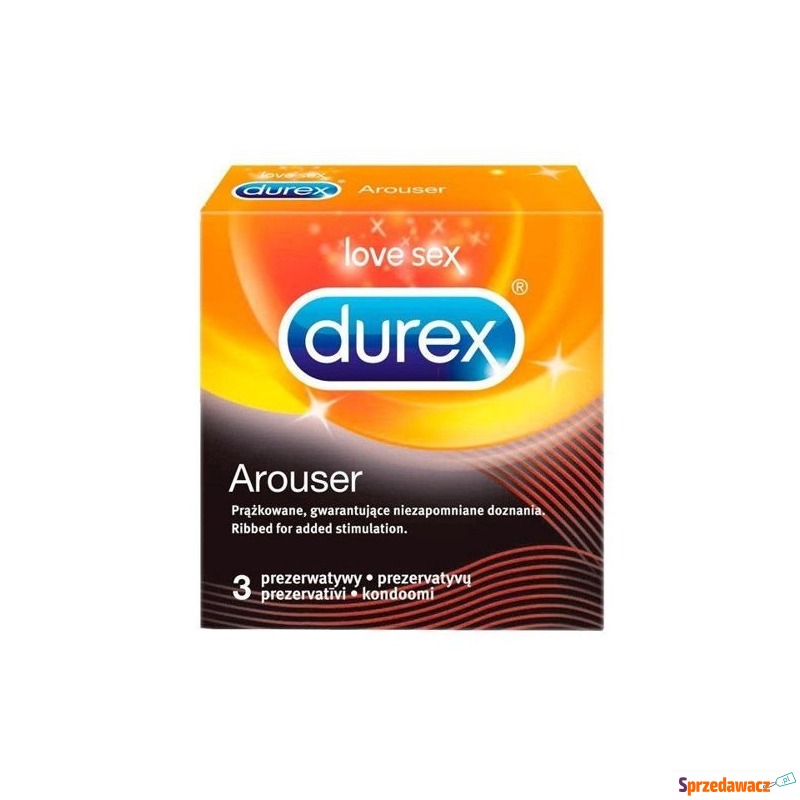 Prezerwatywa durex arouser x 3 sztuki - Antykoncepcja - Pabianice