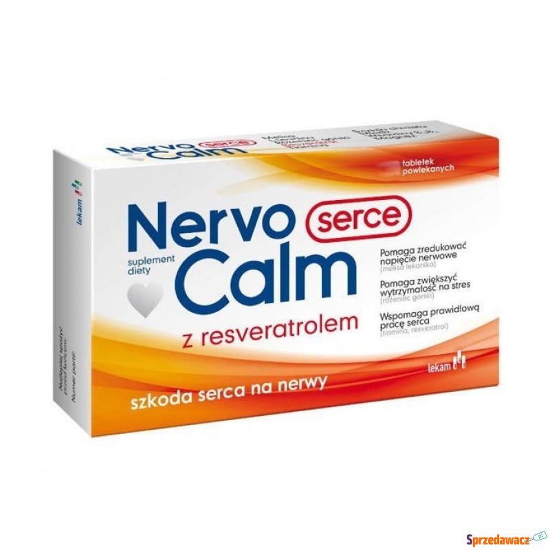 Nervocalm serce x 20 tabletek - Witaminy i suplementy - Częstochowa