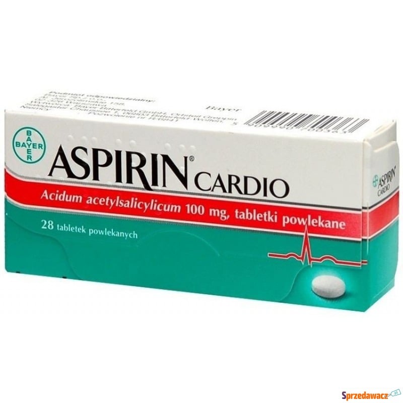 Aspirin cardio (protect) x 28 tabletek - Witaminy i suplementy - Głogów