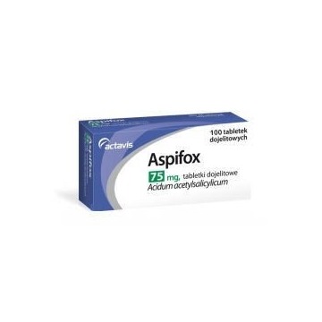 Aspifox 75mg x 100 tabletek