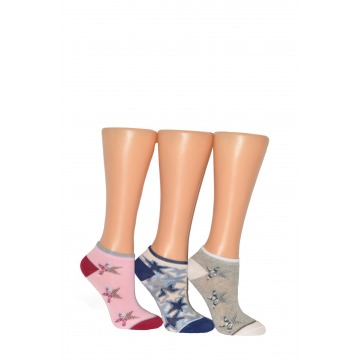 Stopki wik cool sox art.56362 rozmiar: 23-26, kolor: jeans ciemny-czarny, wik