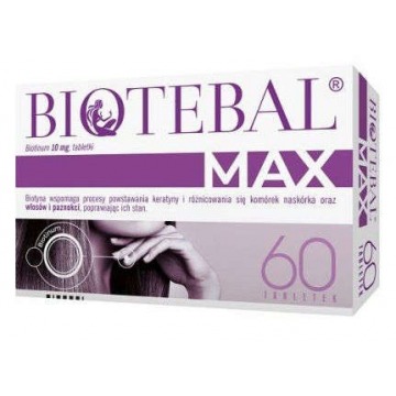 Biotebal max x 60 tabletek