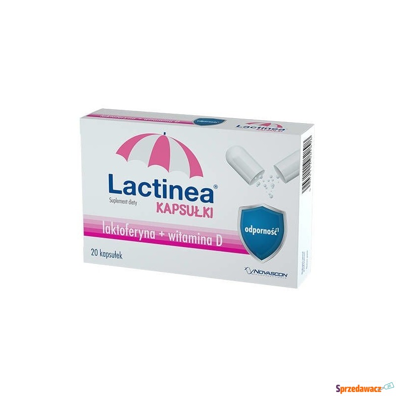 Lactinea x 20 kapsułek - Witaminy i suplementy - Rumia