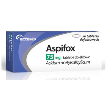 Aspifox 75mg x 56 tabletek