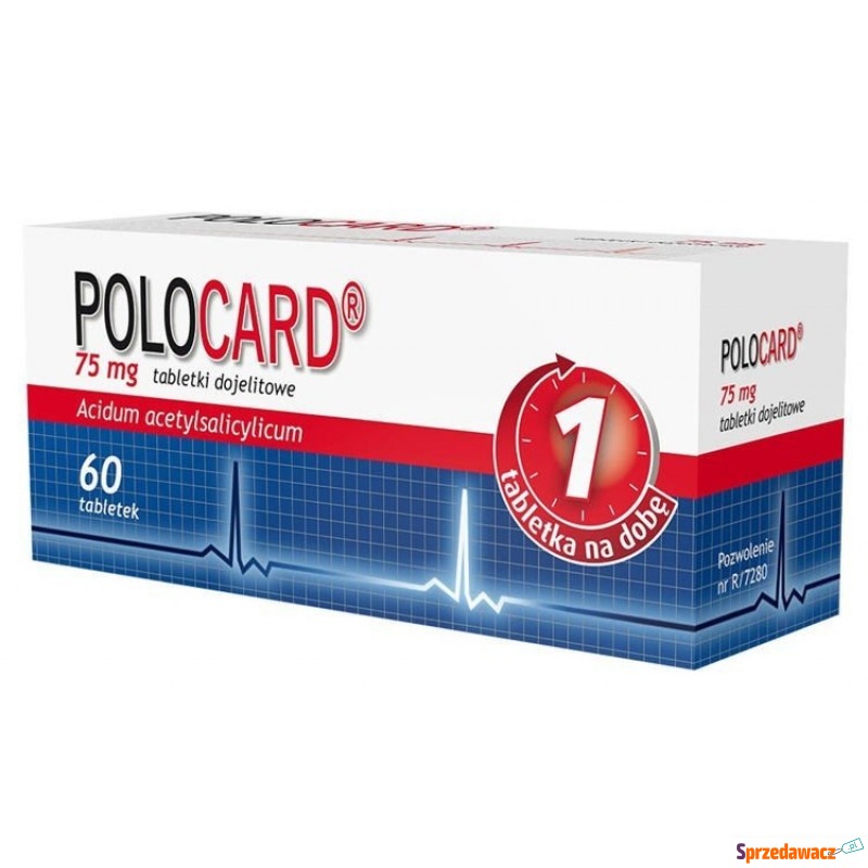 Polocard 0,075 x 60 tabletek - Witaminy i suplementy - Świnoujście