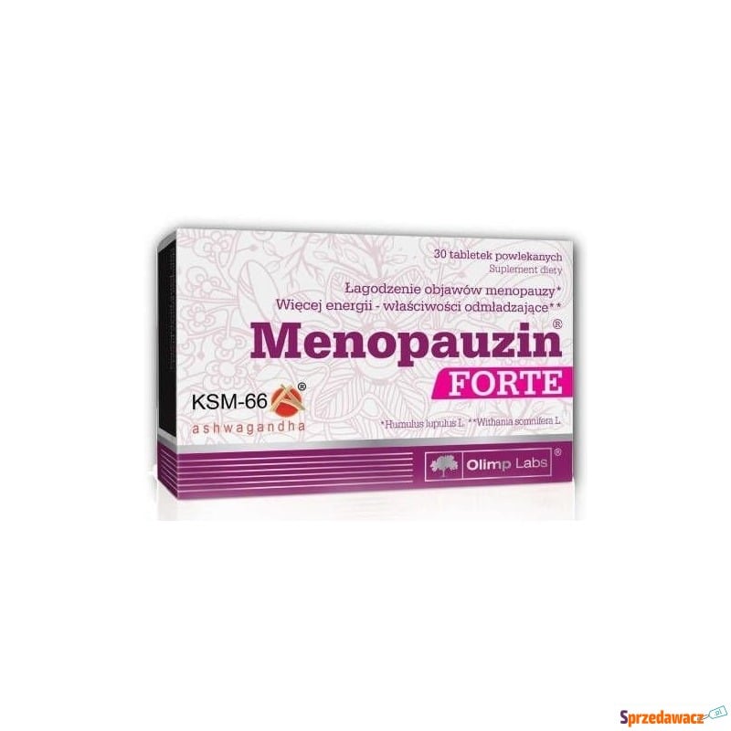 Olimp menopauzin forte x 30 tabletek - Witaminy i suplementy - Tarnowskie Góry