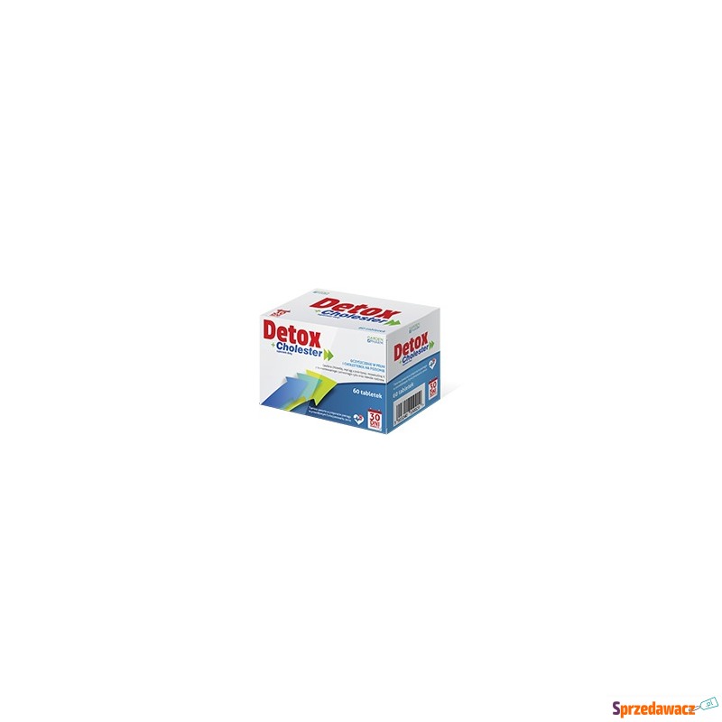 Detox+ cholester x 60 tabletek - Witaminy i suplementy - Mikołów