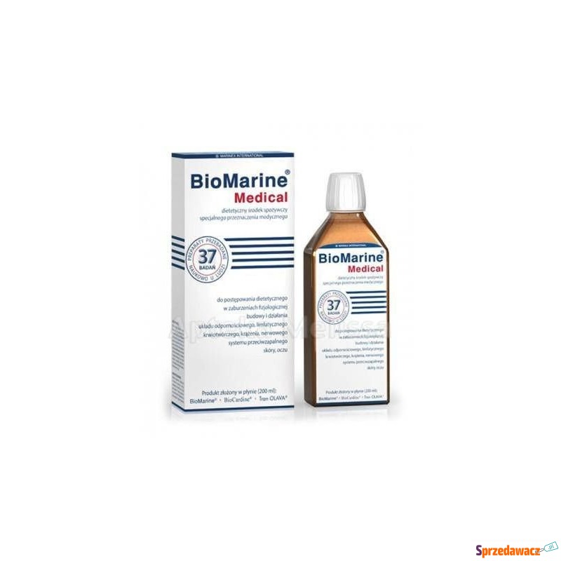 Biomarine medical płyn 200ml - Witaminy i suplementy - Zaścianki