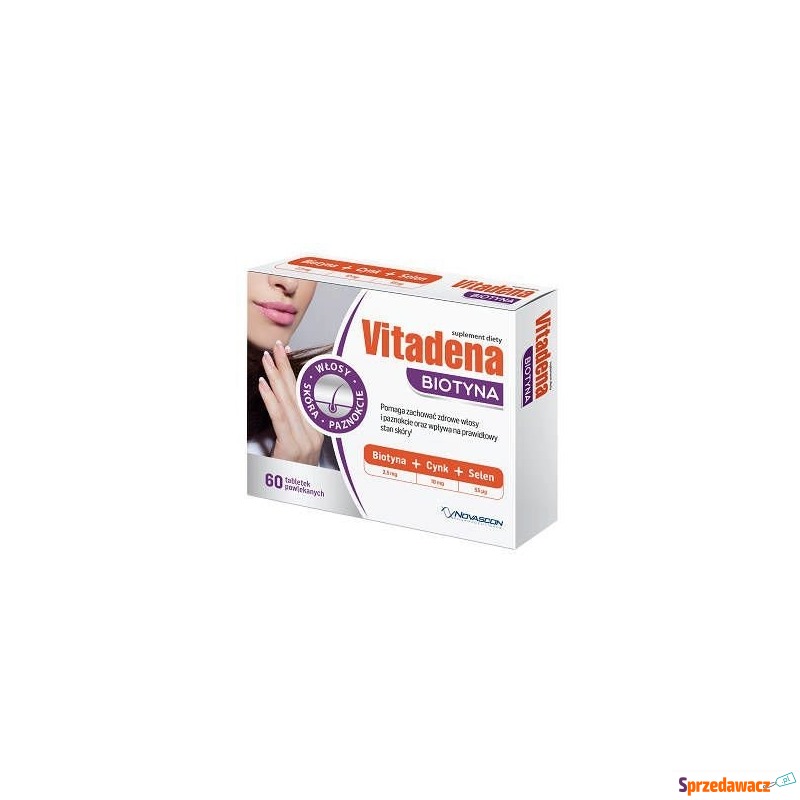 Vitadena biotyna x 60 tabletek - Witaminy i suplementy - Słupsk