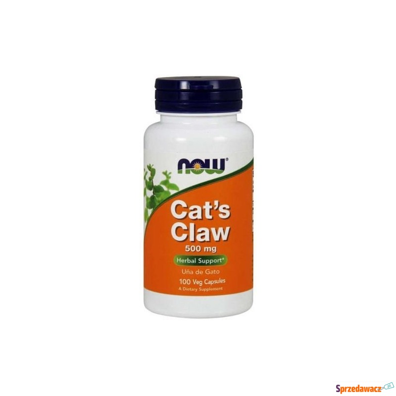 Cat's claw 500mg x 100 kapsułek veg - Witaminy i suplementy - Żyrardów