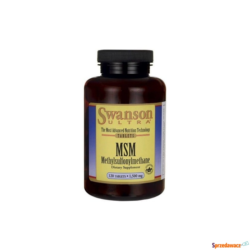 Swanson msm truflex 1500mg x 120 tabletek - Witaminy i suplementy - Drawsko