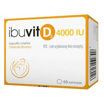 Ibuvit d3 4000 iu x 60 kapsułek