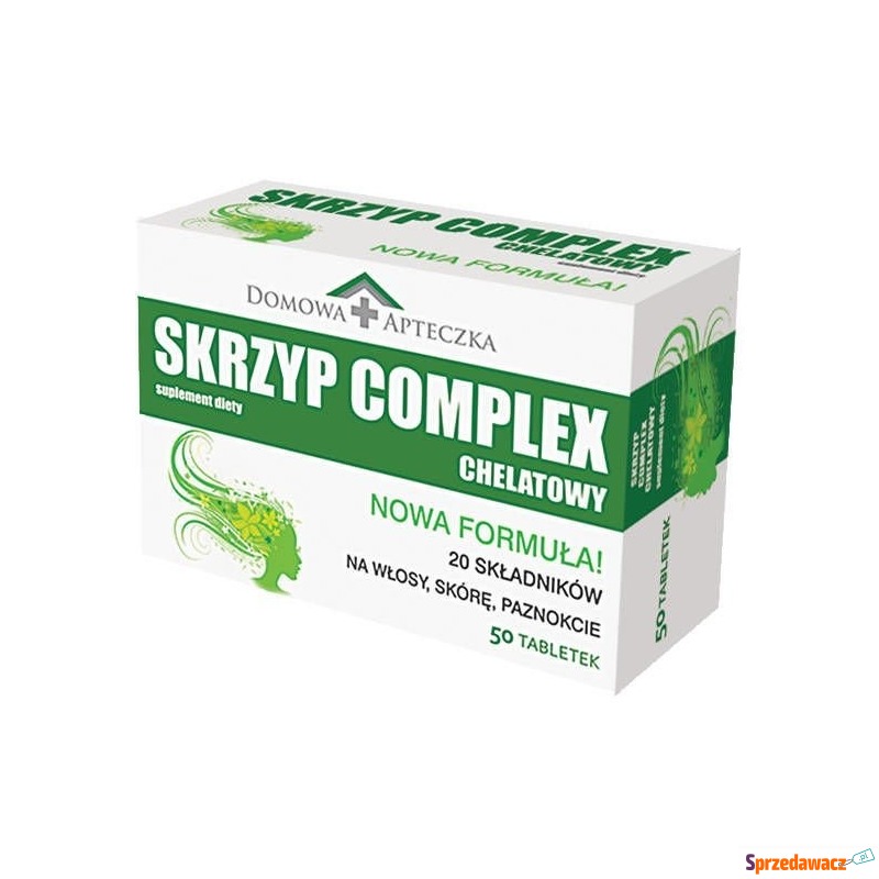 Skrzyp complex chelatowy x 50 tabletek - Witaminy i suplementy - Sieradz