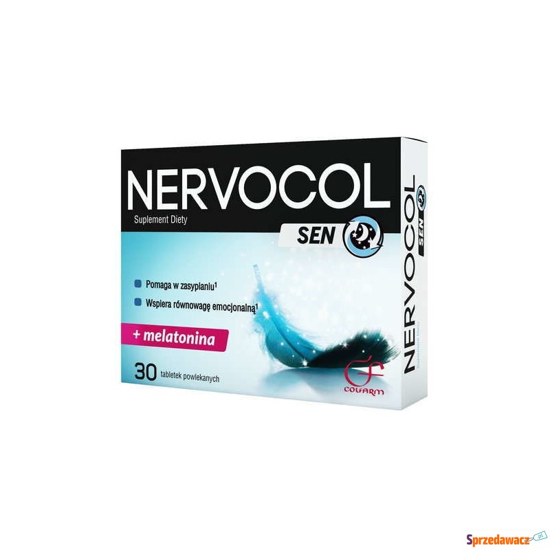 Nervocol sen x 30 tabletek - Witaminy i suplementy - Kutno