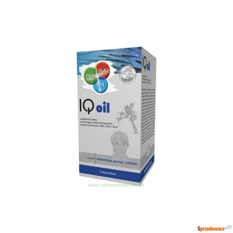 Iq oil x 60 kapsułek - Witaminy i suplementy - Rybarzowice