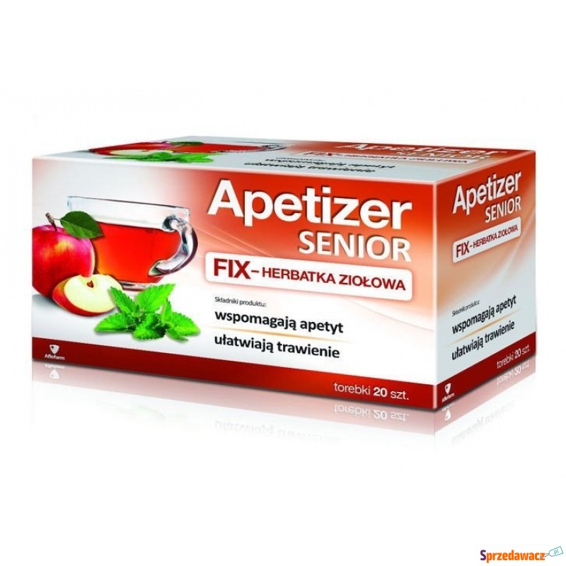 Apetizer senior herbatka fix x 20 saszetek - Witaminy i suplementy - Rypin
