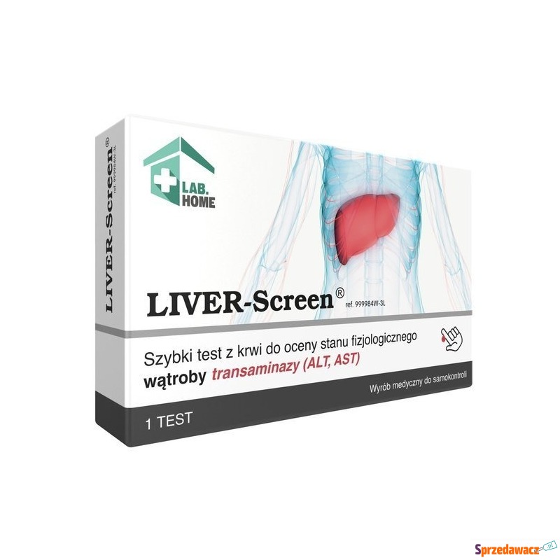 Test liver-screen x 1 sztuka - Testy, wskaźniki, mierniki - Runowo