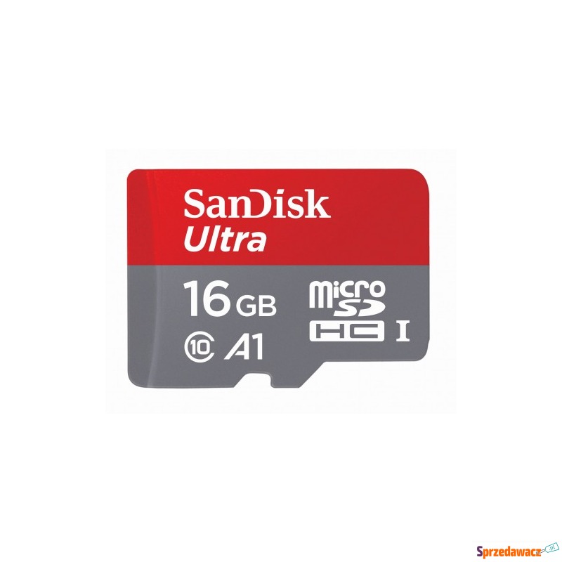 Karta pamięci SanDisk Ultra SDSQUAR-016G-GN6MA... - Karty pamięci, czytniki,... - Łódź